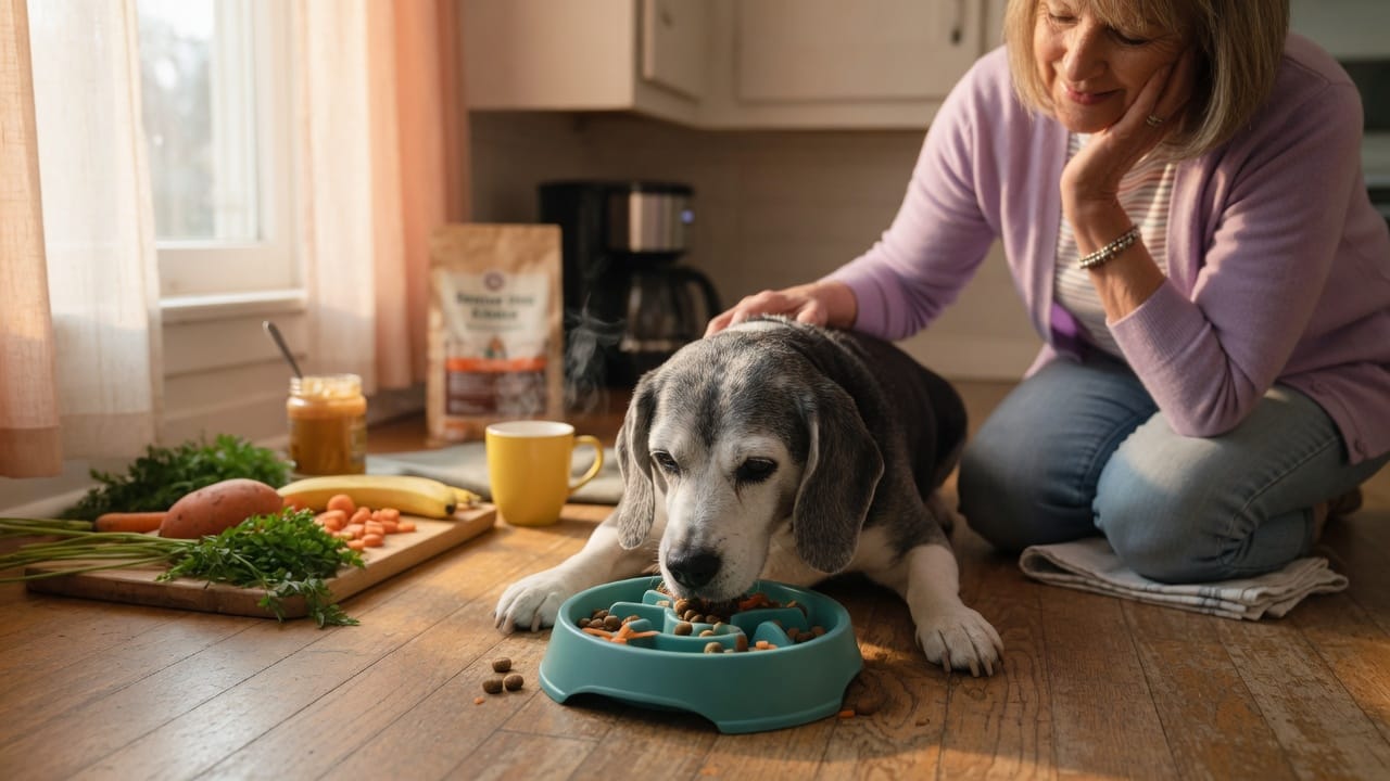 Senior Dog Gut Health: Why Digestion Changes After 7 (And What Actually Helps)