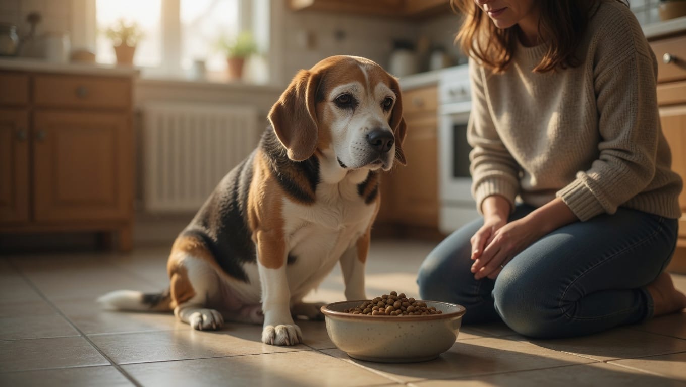 My Senior Dog Won't Eat But Acts Normal: 7 Vet-Backed Reasons (And When to Worry)